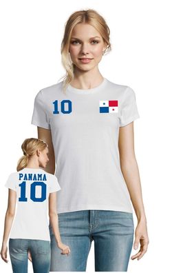 Fußball Football WM Fun Damen Shirt Trikot Panama Copa America Wunschname Nummer