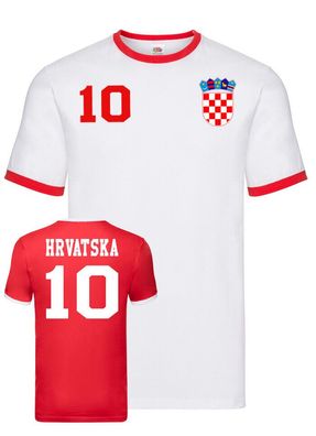 Fußball Handball EM WM Herren Shirt Trikot Kroatien Hrvatska Wunschname Nummer