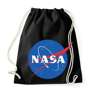 Blondie & Brownie Baumwoll Turnbeutel Beutel Tasche NASA Apollo Space Mars Mond