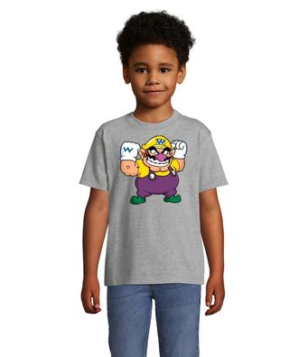 Blondie & Brownie Kinder Baby Shirt Wario Super Mario Nintendo Game Pilz Yoshi
