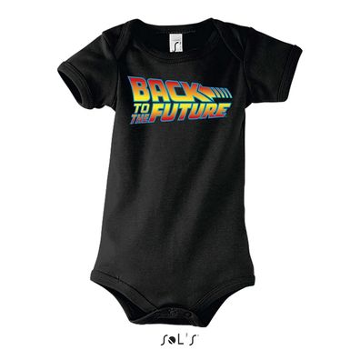 Blondie & Brownie Baby Strampler Body Shirt Zurück In Die Zukunft Back To Future