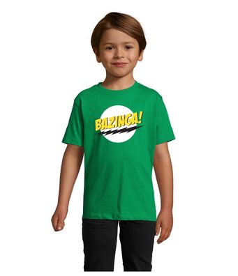 Blondie & Brownie Kinder Baby T-Shirt Shirt Bazinga Big Bang Sheldon Theory TV