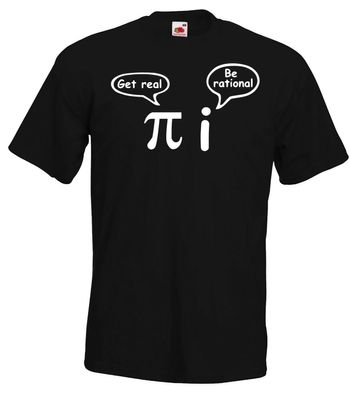 Blondie & Brownie Fun Herren T-Shirt Pi Lehrer Schule Big Bang Nerd Geek Sheldon