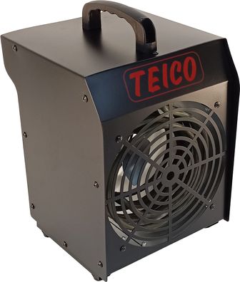 Heizlüfter Bauheizer Elektroheizung Heizkanone von Teico 3kW Heizstrahler mit Gebläse