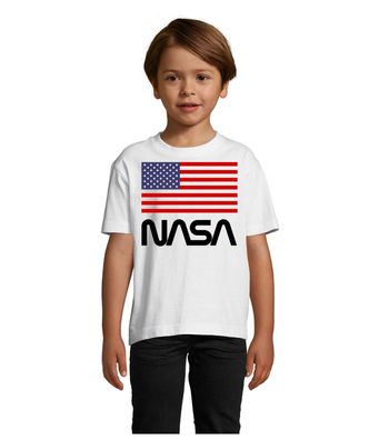 Blondie & Brownie Kinder Baby Shirt NASA USA Space Astronaut Force X Elon Mars