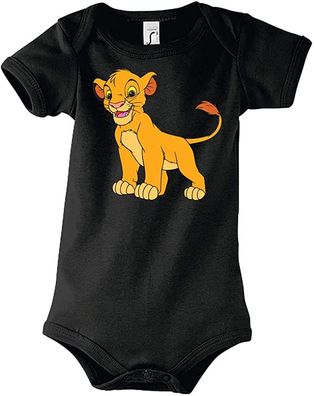 Blondie & Brownie Baby Strampler Body Shirt Simba Puma Löwe König Kino Afrika