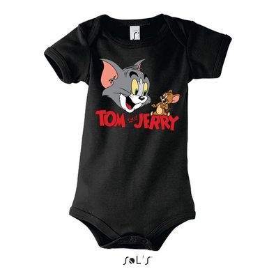 Blondie & Brownie Baby Strampler Body Shirt Jerry Tom Friends Cartoon Maus Katze