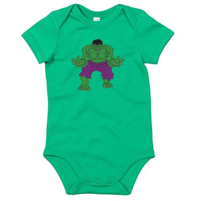 Blondie & Brownie Baby Kinder Strampler Body Shirt Hulk Superheld Vintage Marvel