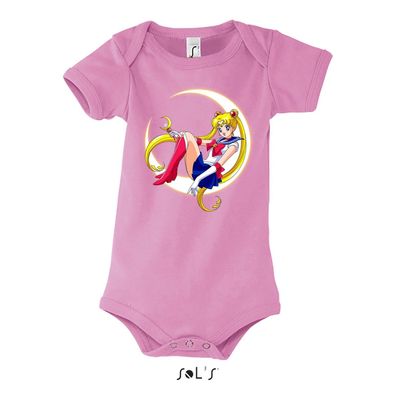 Blondie & Brownie Fun Baby Strampler Body Shirt Sailor Moon Shirt Anime Cartoon