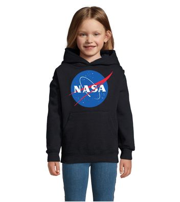 Blondie & Brownie Kinder Hoodie Pullover Nasa Space Weltall Agency Elon Mars