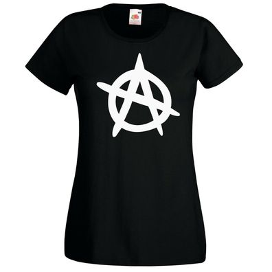 Blondie & Brownie Fun Damen T-Shirt Shirt Anarchy Antifa Anarchy Asap VSVP Rocky