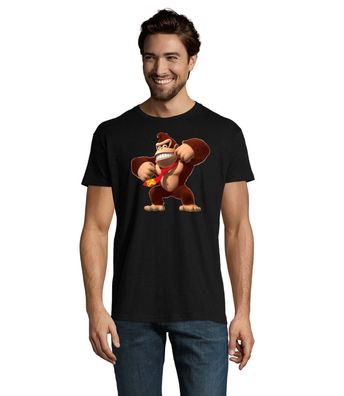 Blondie & Brownie Herren Shirt Kong Donkey Nintendo Mario Superheld Diddy Super