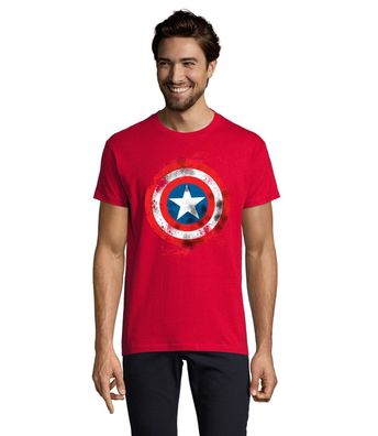 Blondie & Brownie Herren Shirt Vintage Captain America Heroes Avengers Hulk Thor