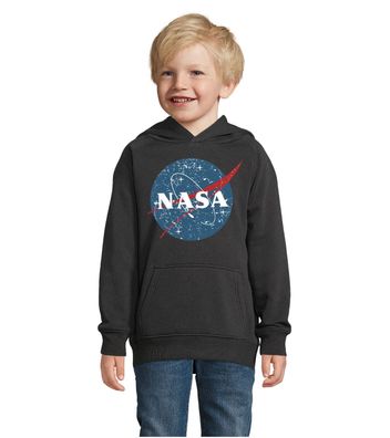 Blondie & Brownie Kinder Hoodie Pullover Vintage Nasa Astronauts Weltall Science