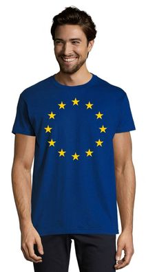Blondie & Brownie Herren Shirt EU Europöische Union Ukraine Nato Peace Frieden