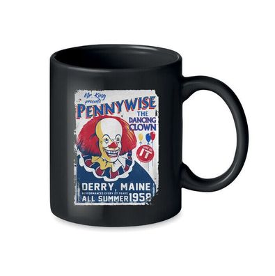 Blondie & Brownie Fun Büro Kaffee Tasse Tee Logo Pennywise Horror Film Kino TV