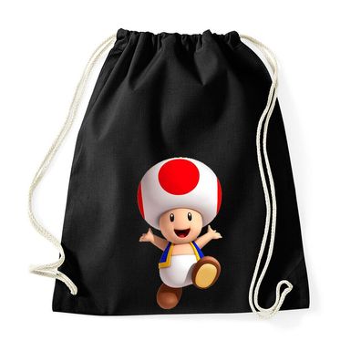 Blondie & Brownie Baumwoll Beutel Tasche Toad Super Mario Yoshi Luigi Mushroom