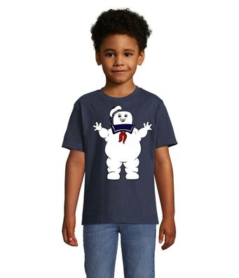 Blondie & Brownie Fun Kinder Shirt Ghostbusters Marshmallow Man Slimer Monster