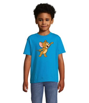 Blondie & Brownie Kinder Baby Shirt Jerry Maus Tom Katze Cartoon Zeichentrick