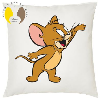 Blondie & Brownie Fun Sofa Couch Bett Kissen Jerry Tom Maus Katze Cartoon Comic