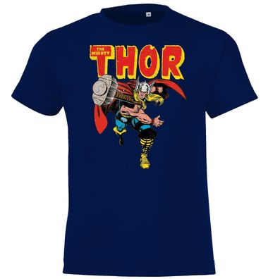 Blondie & Brownie Fun Kinder Baby T-Shirt Mighty Thor Cartoon Loki Iron Man Nerd