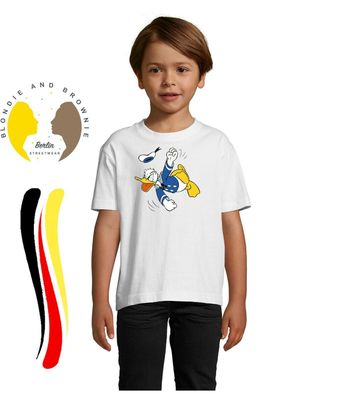 Blondie & Brownie Fun Kinder Baby T-Shirt Donald Angry Duck Wütend Mickey Minnie