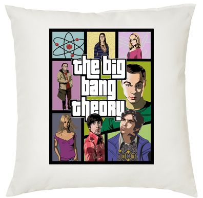 Blondie & Brownie Sofa Fun Couch Bett Kissen Big Bang Sheldon Theory Cooper Nerd
