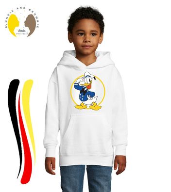 Blondie & Brownie Kinder Hoodie Pullover Duck Ente Donald Matrose Mickey Minnie