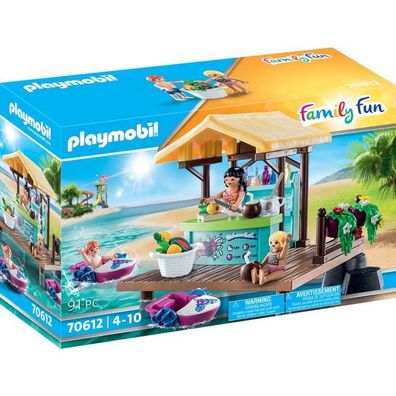 Playm. Paddleboot-Verleih mit Saftbar 70612 - Playmobil 70612 - (Spielwaren / ...