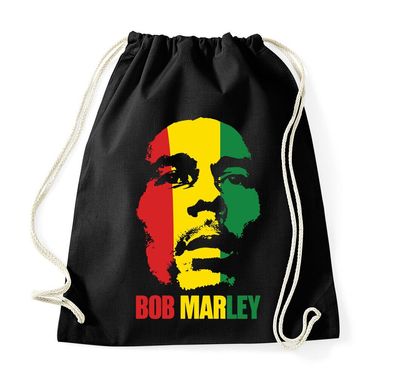 Blondie & Brownie Fun Baumwoll Beutel Tasche One Bob Marley Love Weed Smoke 420