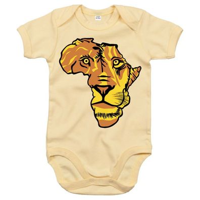 Blondie & Brownie Baby Strampler Body Shirt Afrika Lion Löwe König Simba Malcolm