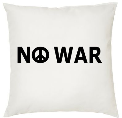 Blondie & Brownie Couch Bett Kissen Füllung No More War World Peace Frieden Love