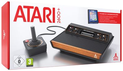 Atari 2600+ (inkl. Joystick & 10 Games) | Retro Konsole |