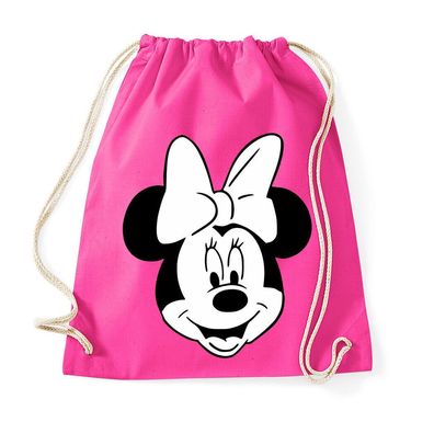 Blondie & Brownie Fun Baumwoll Turnbeutel Tasche Minnie Mickey Mini Donald Mouse
