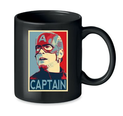 Blondie & Brownie Büro Kaffee Tasse Tee Becher Avengers Captain America Pop Art