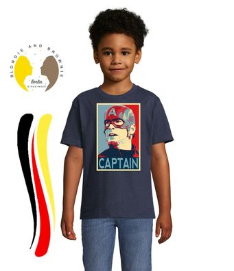 Blondie & Brownie Kinder T-Shirt Avengers Captain America Pop Art Iron Man Thor