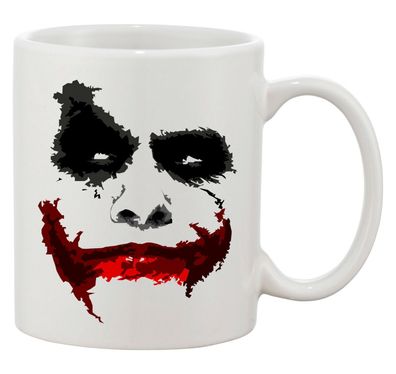 Blondie & Brownie Büro Kaffee Fun Tasse Tee Becher Joker Clown Smile Gotham Nerd