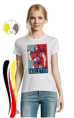 Blondie & Brownie Damen Fun Shirt Skeletor Pop Motu Master of the Universe Geek