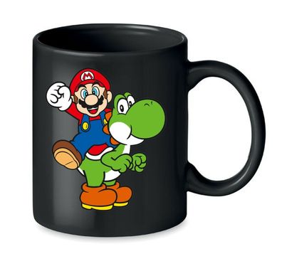 Blondie & Brownie Büro Kaffee Tasse Tee Becher Mario und Yoshi Nintendo Luigi