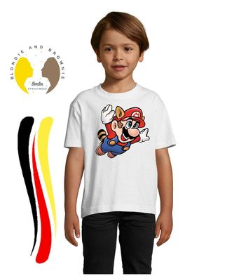 Blondie & Brownie Fun Kinder Baby Shirt Mario Fligh Nintendo Luigi Yoshi Super
