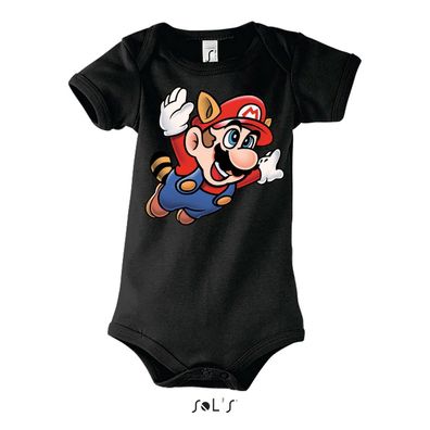 Blondie & Brownie Baby Fun Strampler Body Shirt Mario Fligh Nintendo Luigi Yoshi