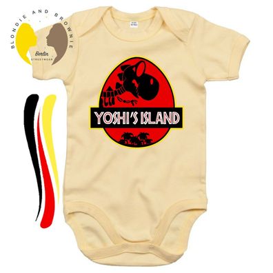Blondie & Brownie Fun Baby Strampler Body Shirt Yoshi Island Mario Super Luigi