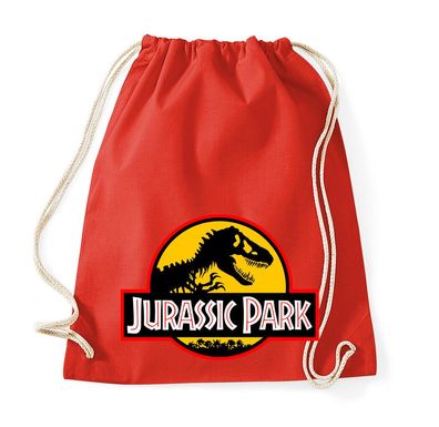 Blondie & Brownie Baumwoll Beutel Tasche Jurassic T-Rex Park Dinosaurier Dino