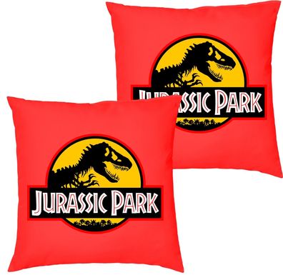 Blondie & Brownie Sofa Couch Bett Kissen Jurassic T-Rex Park Dinosaurier Dino