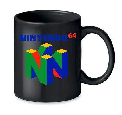 Blondie & Brownie Büro Kaffee Tasse Tee Nintendo N64 Mario Super Atari Konsole