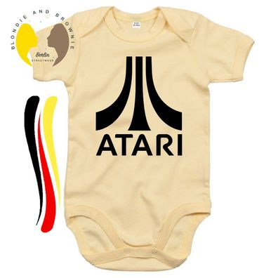 Blondie & Brownie Baby Fun Strampler Body Shirt Atari Nintendo Konsole Commodore