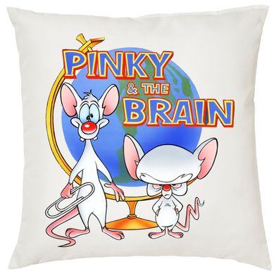 Blondie & Brownie Zimmer Couch Bett Kissen Pinky And Brain Comic Weltherrschaft