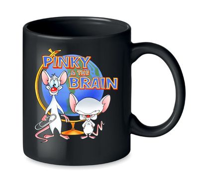 Blondie & Brownie Büro Fun Kaffee Tasse Tee Becher Pinky And Brain Comic Welt