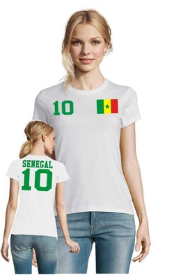 Fußball Football Handball WM Damen Shirt Trikot Senegal Wunschname Nummer Afrika