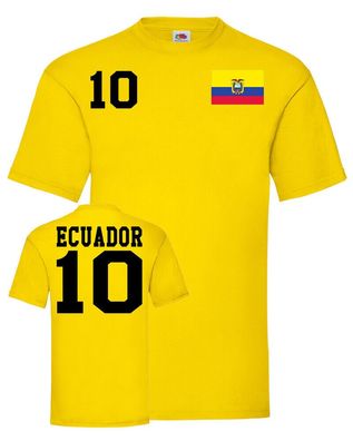 Fußball Football Handball Herren Shirt Trikot Ecuador Wunschname Nummer Copa